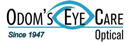 The Odom's Eye Care Optical website footer logo