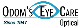 The Odom's Eye Care Optical website sidebar logo
